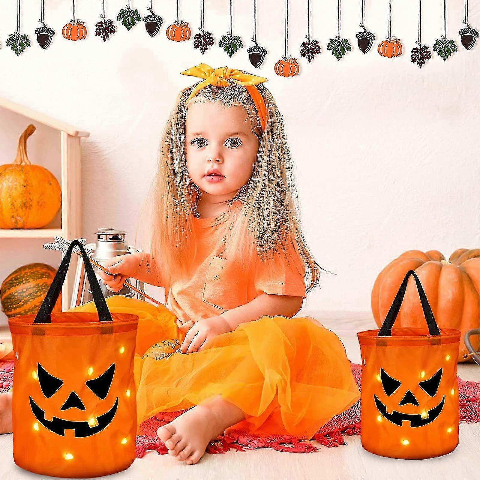 Led Light Halloween Candy Bags