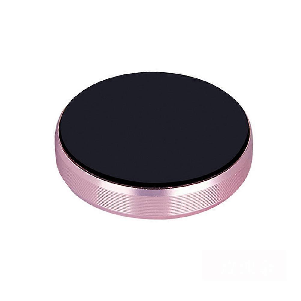 Magnetic Car Holder Universal Mobile Phone Bracket Pink 3.20X3.20X0.80CM Phone Mounting for Smartphone Users 1Pcs
