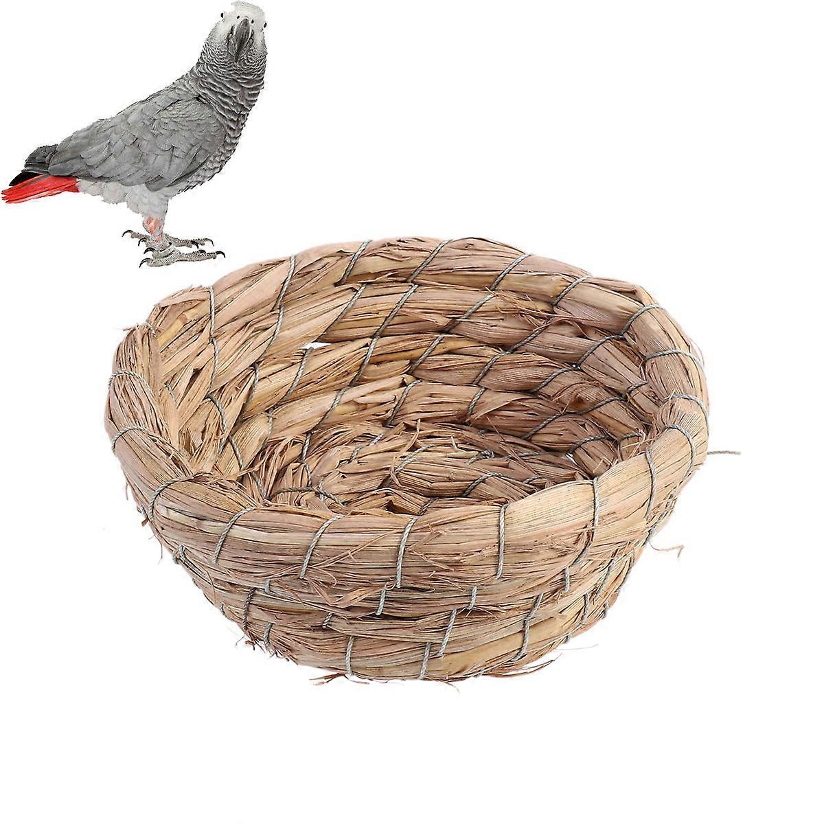 Natural Home Decor Woven Bird Nest For Small Furry Animals 1Set