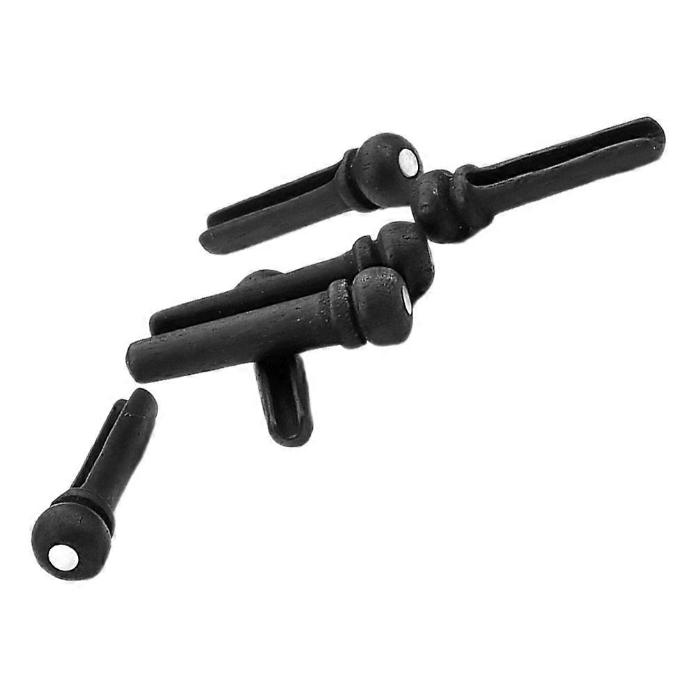 Tuning Pegs Guitar Bridge Pegs Stringed Instrument Accessories Cylindrical Professional Design 6Pcs