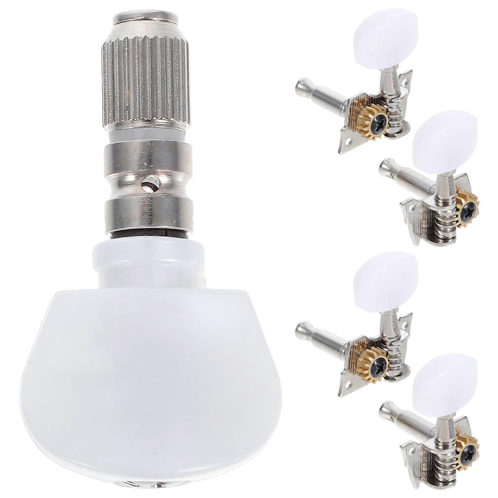 5pcs Banjo Tuning Pegs with Bushings – Durable Guitar Bass Machine Heads for Improved Sound & String Stability