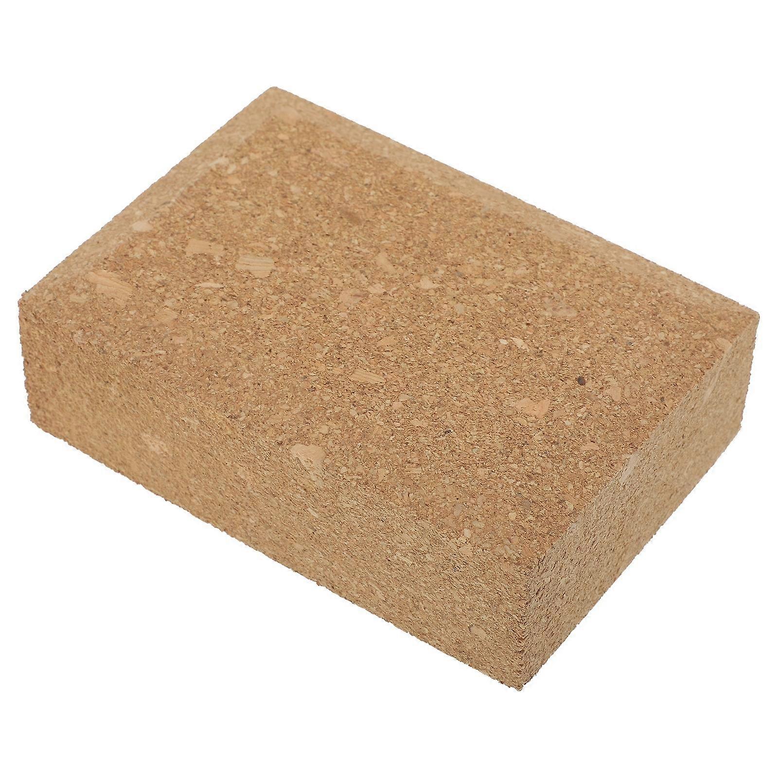 Hand Sanding Blocks Oak Particles Wedge Leather Crafts 10x7cm Leather DIY Work 1Pack