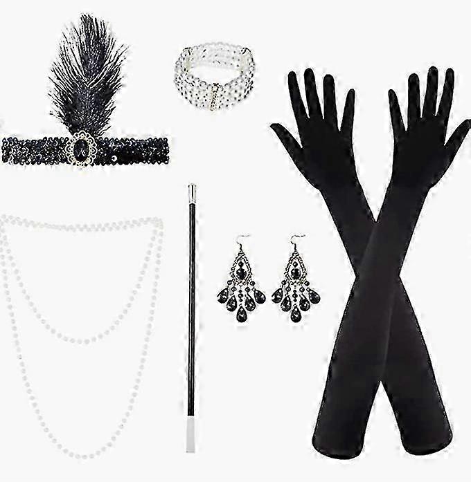 1920s Accesorii Set pentru femei Flapper Costum 1920s Party Set