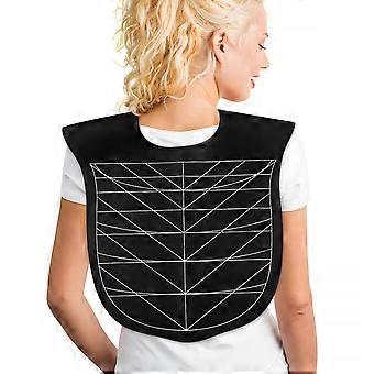 Hairstylist Capes for Clients Hair Coloring Home DIY Use Black 55.00X42.00X2.00CM 1Set