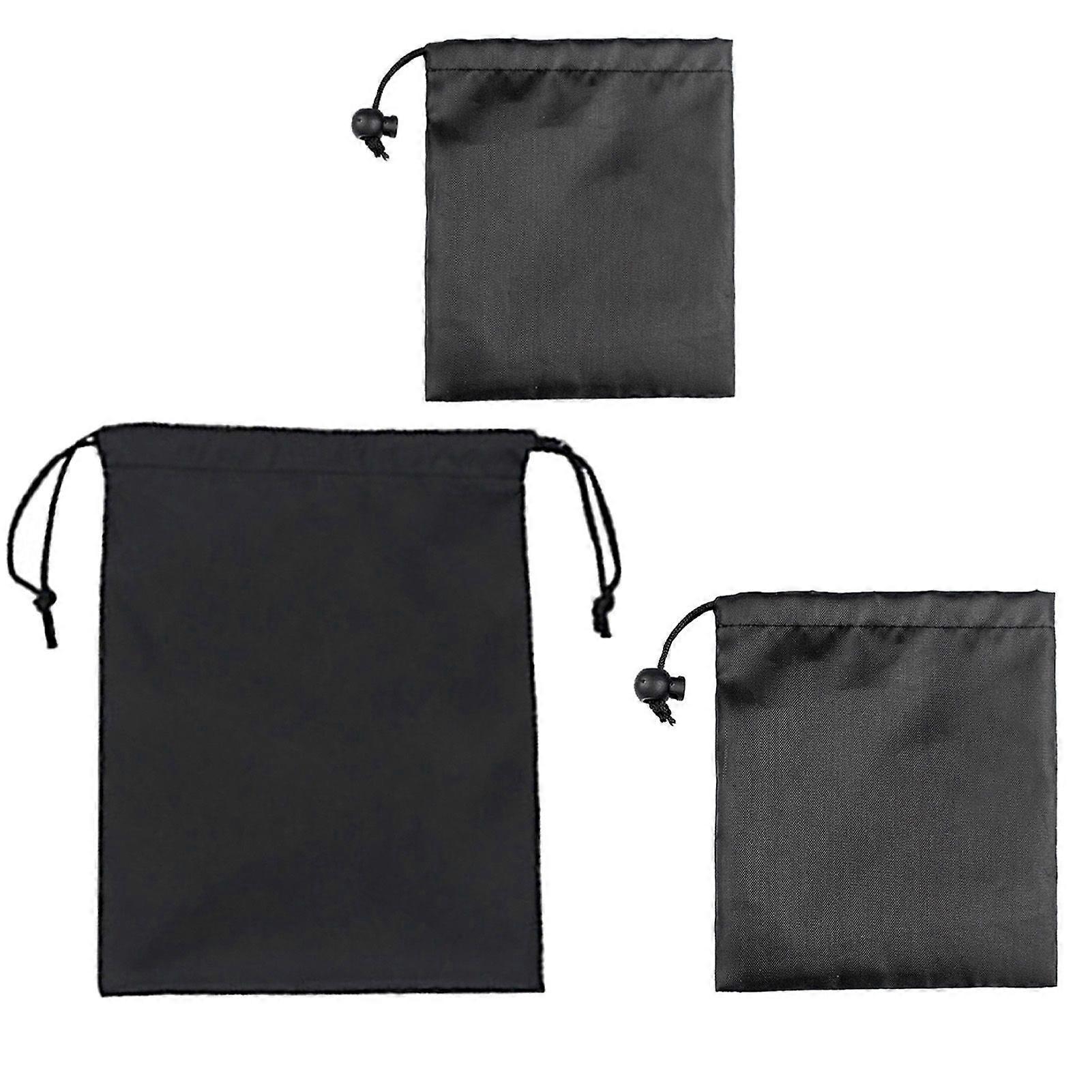 Nylon Drawstring Storage Pouch Multi-Functional Bag Ditty Bags for Travel & Outdoor Activity from 15*20cm to 30*35cm