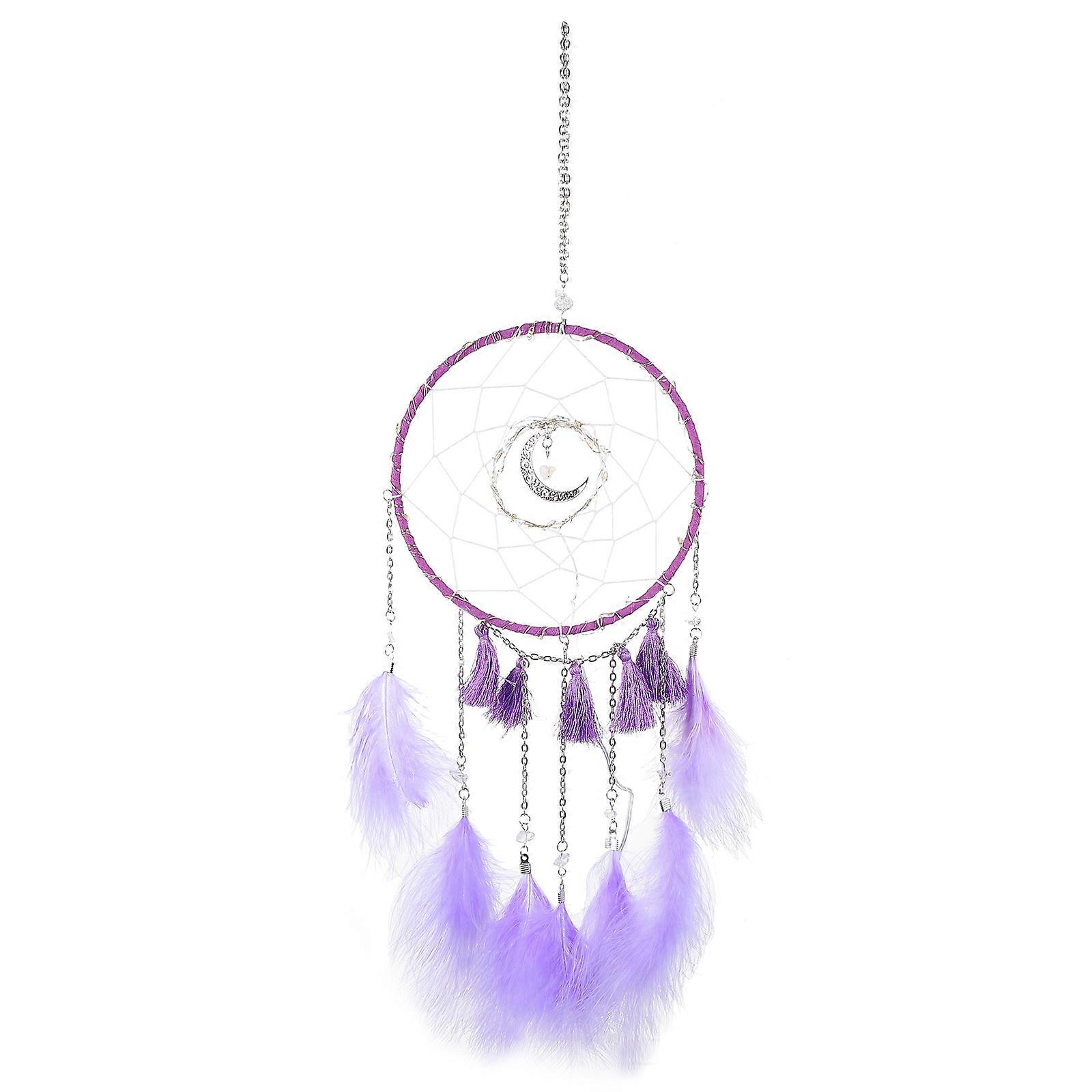 Dream Catchers For Bedroom Beautiful Dreamcatcher With Light Design Round Web Alloy 1Set