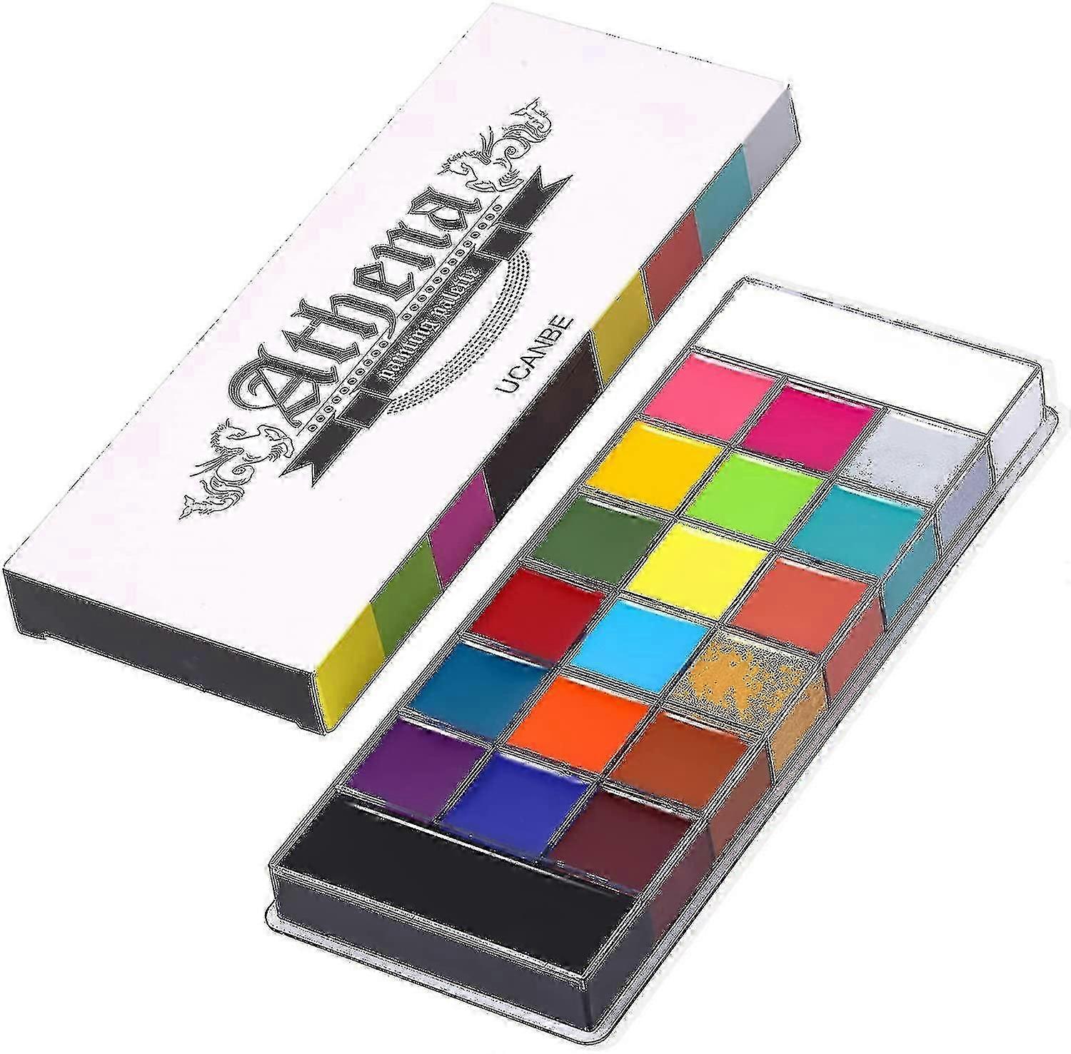 Gesichtspalette auf Ölbasis - Lar Deep Pan, 20 Sfx Make-up Palette Sfx Make-up Palette () #YoGu