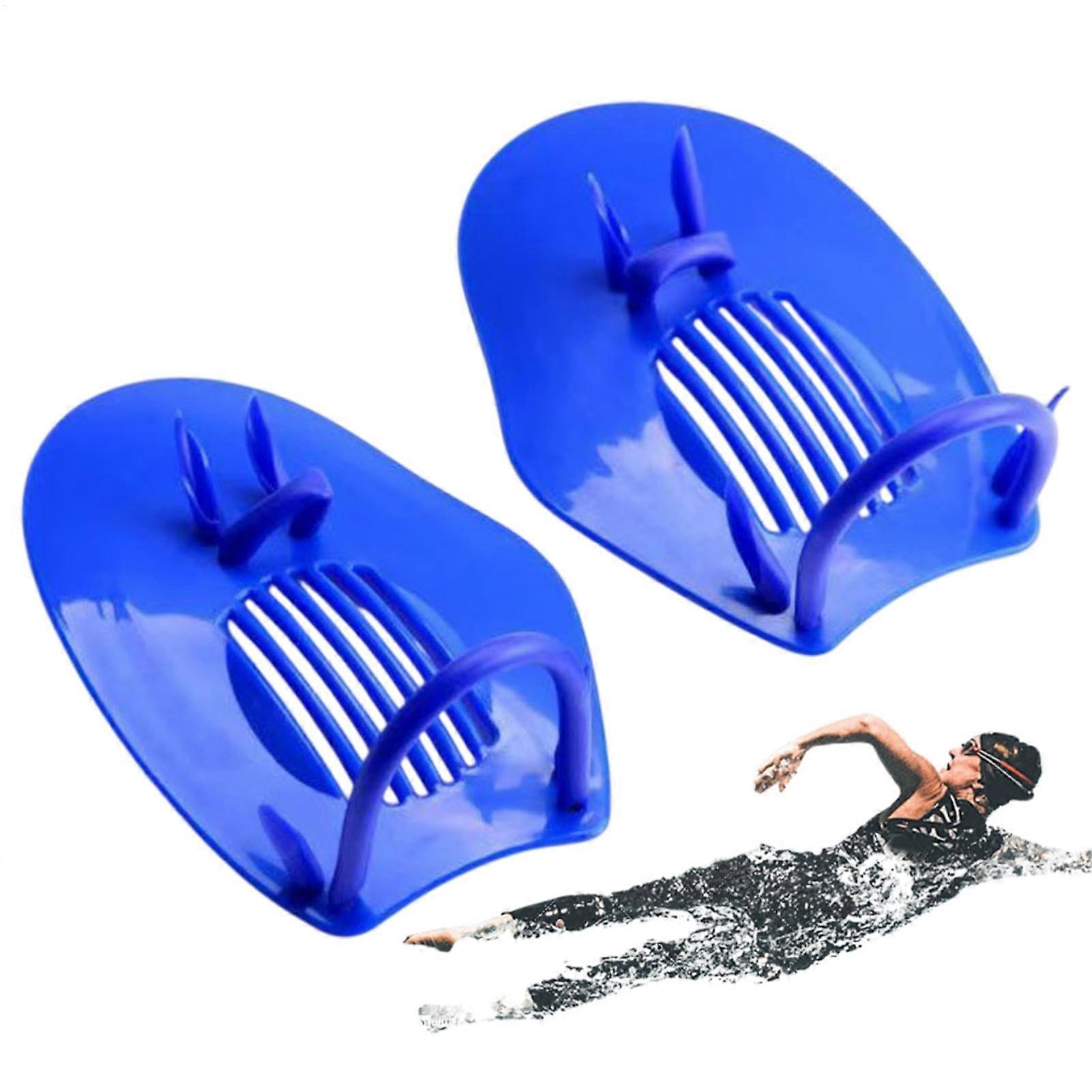 Swimming Paddles for Hands - Adjustable Straps, Durable Hand Paddles for Pool Training for Men and Women