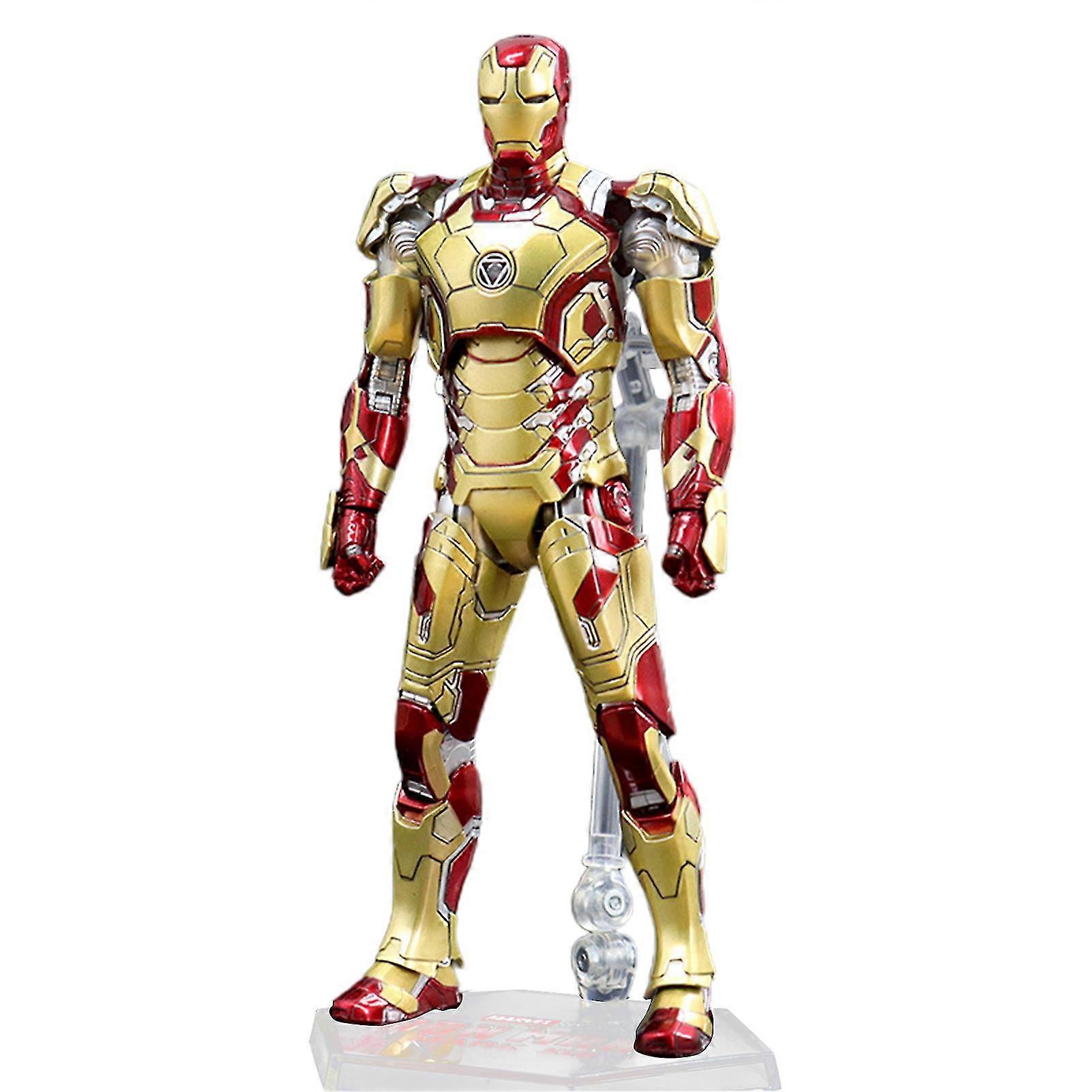 Iron Man Figur bewegliche Gelenkfigur Miniaturfigur MK1 MK2 MK3 MK4 MK5 MK6 MK7 MK42 MK50 Actionfigur Hobby Collection 2025
