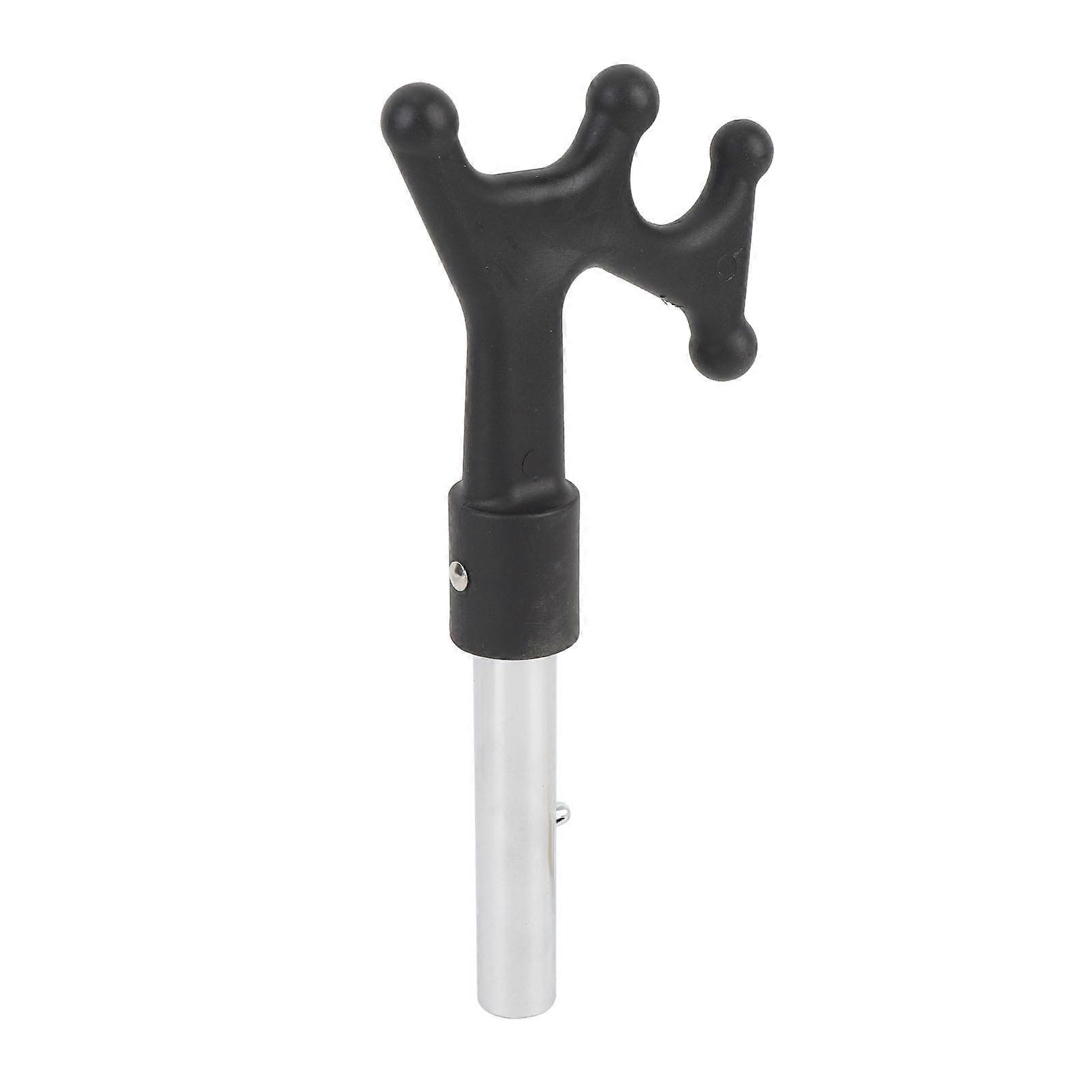 Nylon Boat Hook Attachment Lightweight Versatile Unbreakable Telescopic Replacement Boat Hook End for Mooring Yacht Boat Kayak