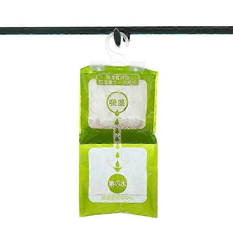 3-10pcs armoire suspendue anti-moisissure étanche à l’humidité sac de déshumidification sac absorbant l’humidité placard déshumidificateur respectueux de l’environnement