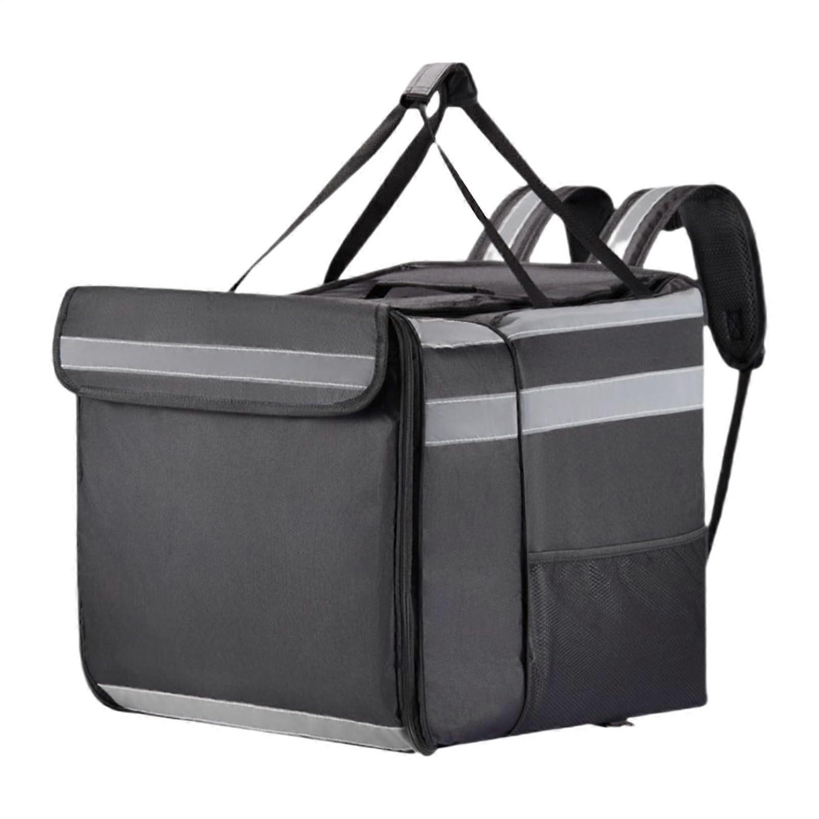 Pizza Carrier Backpack for Takeaway, Expandable Insulated Pizza Bag, Reusable Food Storage for Camping, High Performance Warmers