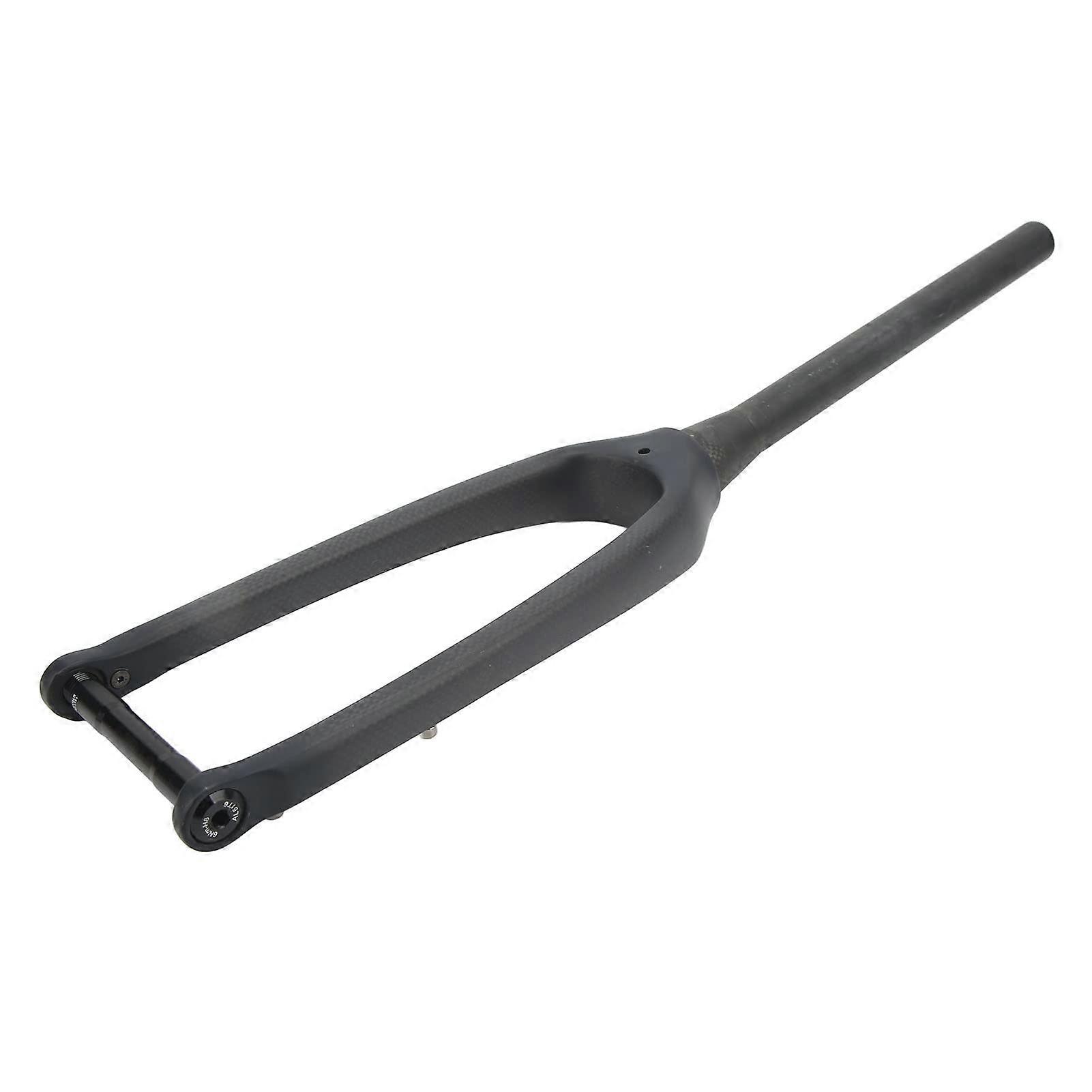 20 Inch Bicycle Front Fork, 406 3K Matt,, One Piece, C Brake, Thru Axle