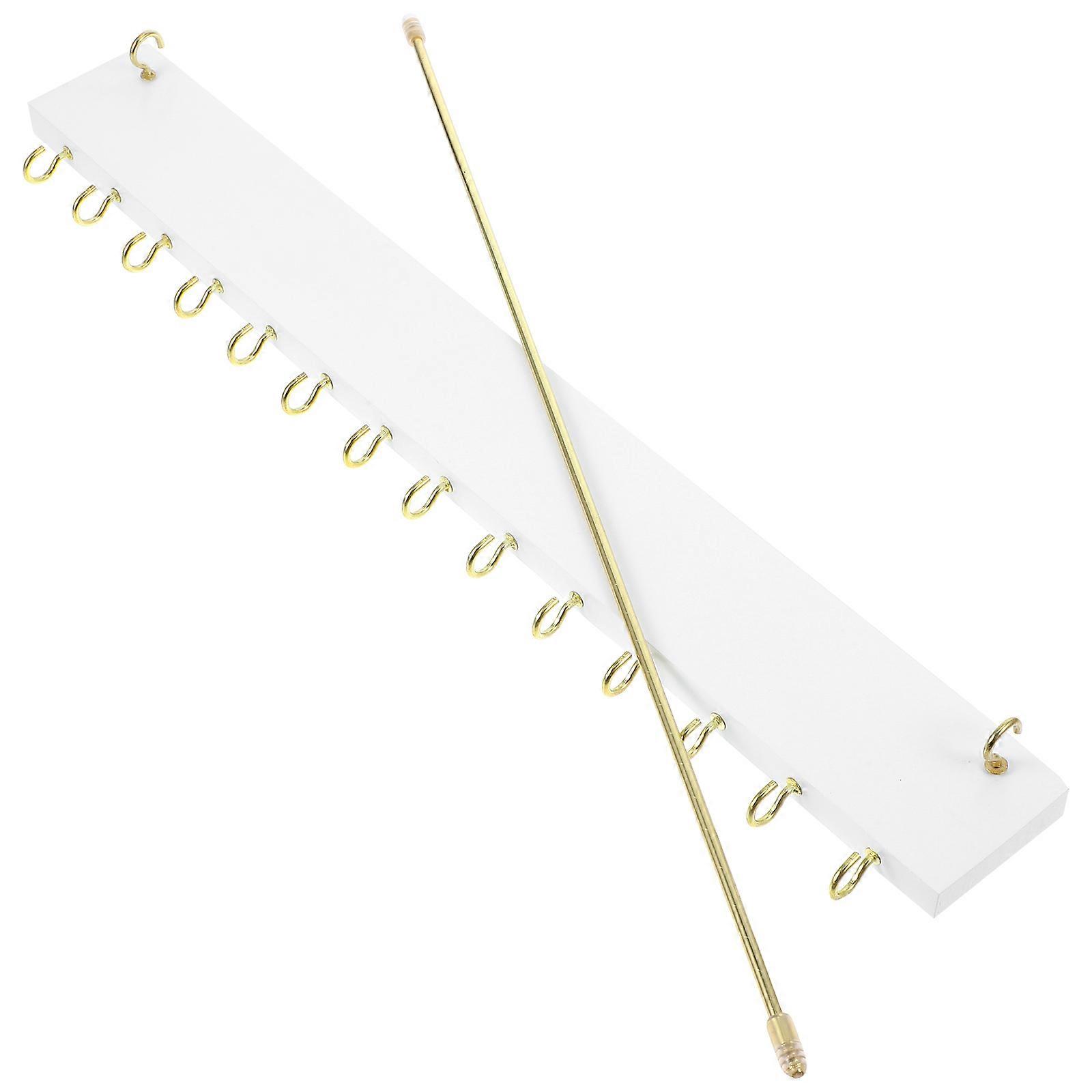 Jewelry Hanger Wall Mounted Organizer Rectangular Shape Homeowners 1Set