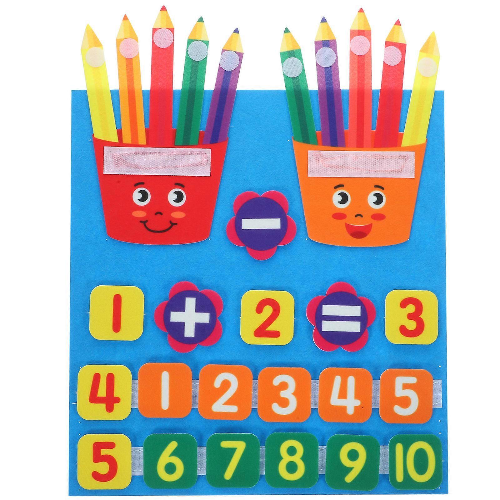 Math Board for Kids, Safe and Toy for Exploring Number Concepts