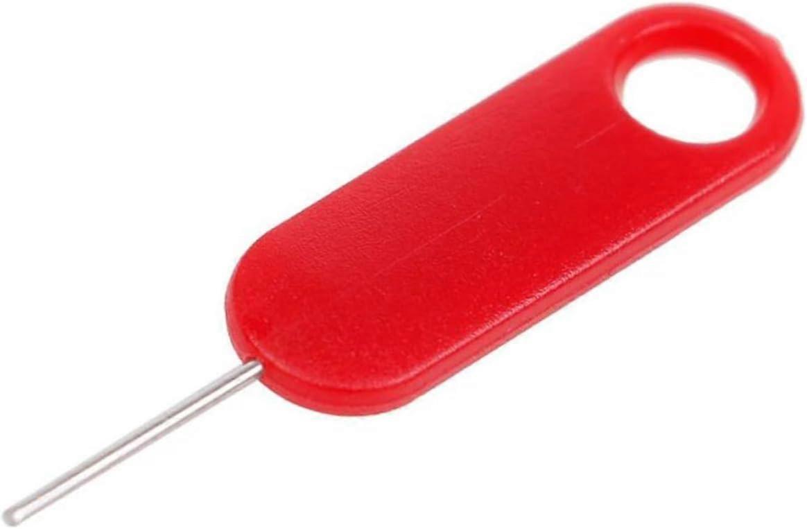 Extra Strong SIM Card Removal Pin (3 Pack) Red