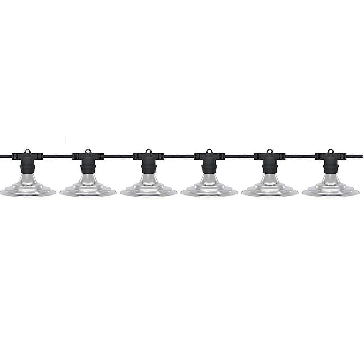 6-Licht-Outdoor-LED-Wachstumslichter, wasserdicht, EU-Stecker