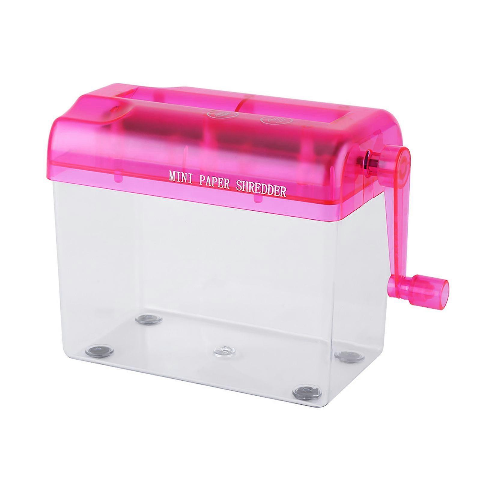 2025 Latest Model A6 Portable Mini Manual Paper Cut Shredder for Office Home