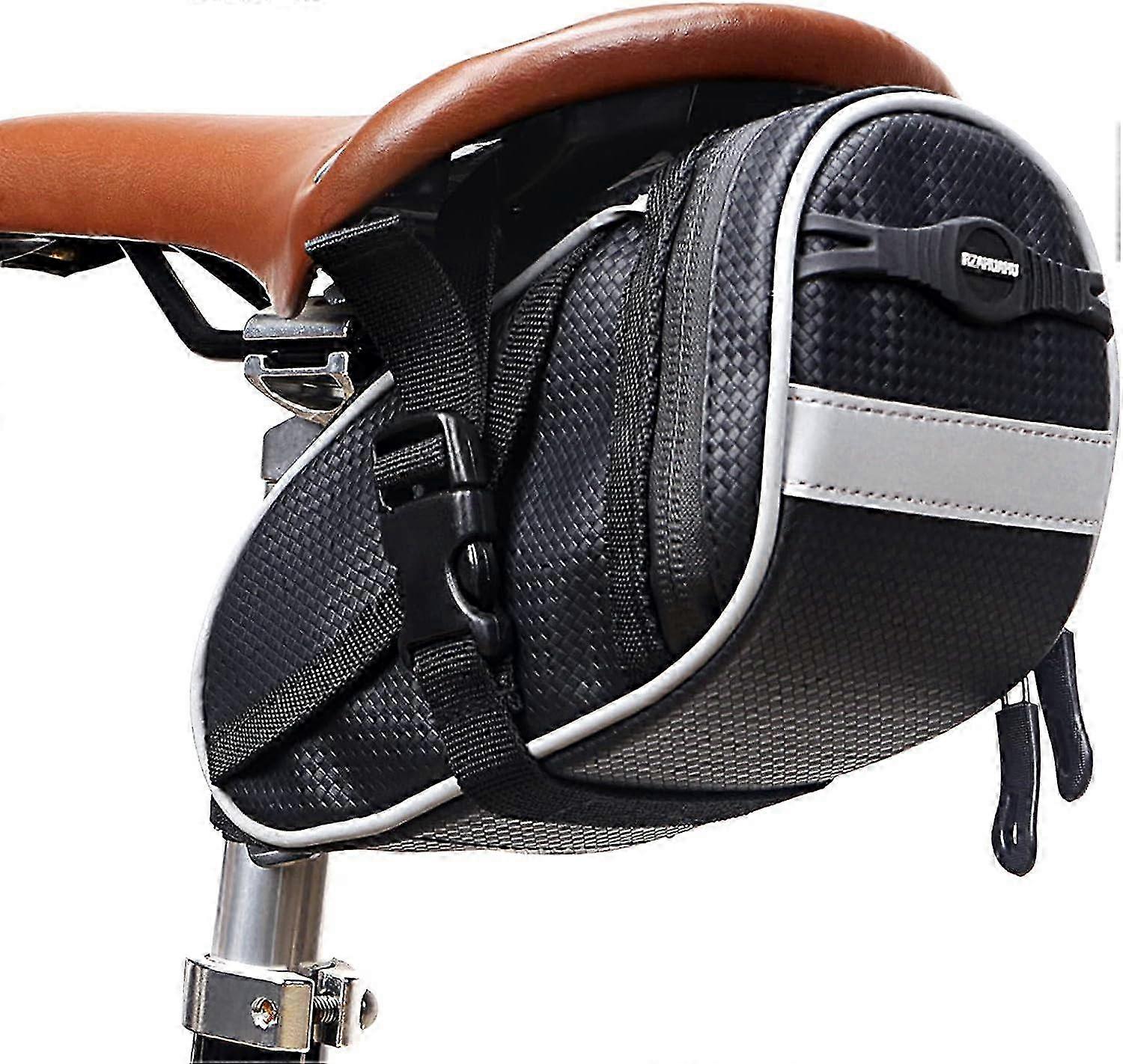 Bicycle saddle bag, bicycle bag, under-seat bicycle storage bag, bicycle accessories storage