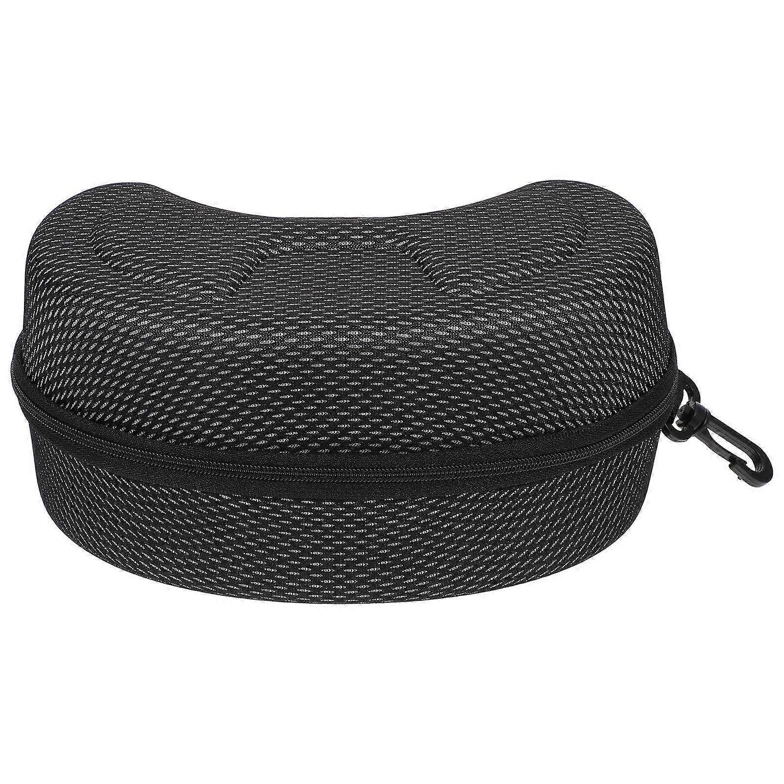 1pc Portable Sunglasses Case Goggles Storage Pouch Eyewear Holder