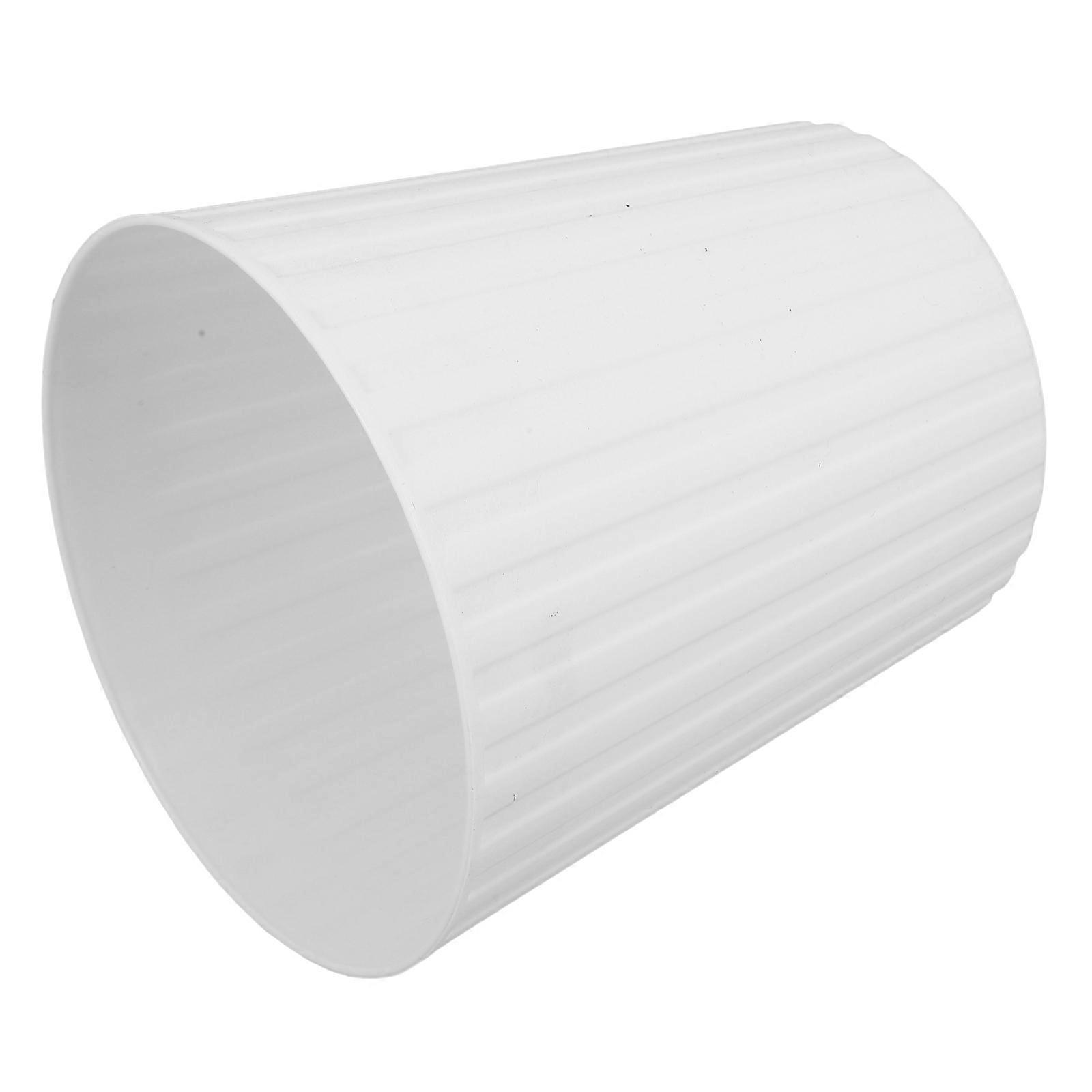 Compact White Desktop Trash Can, Lightweight Portable Waste Bin for Office, Bedroom, Kitchen – Small Garbage Bucket with Elevated Design