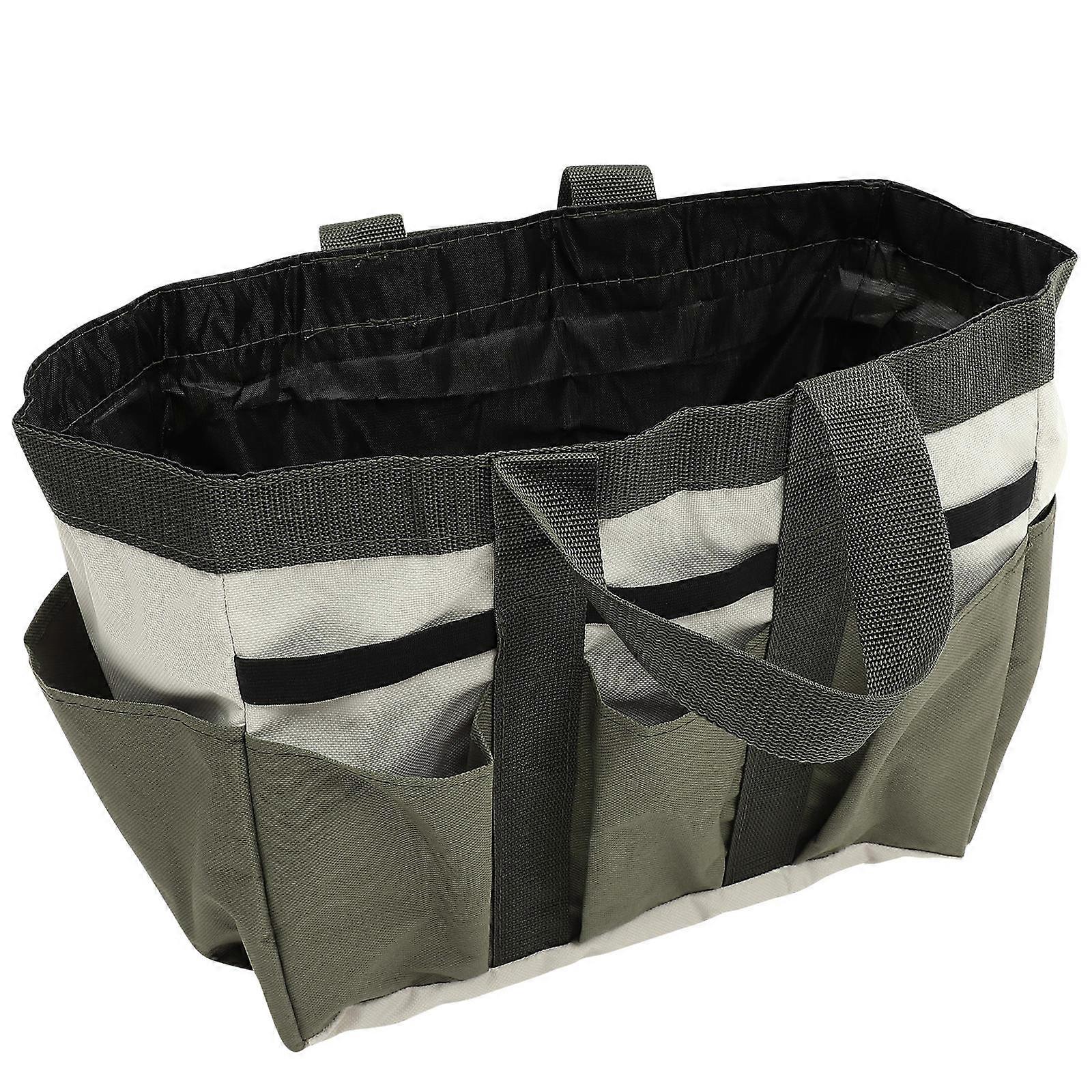 Flower Garden Tool Bag for Storage Use 1Pcs Canvas Cylinder Tool Bag