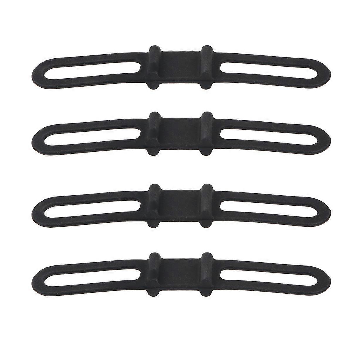 Bike Accessories Silicone Objects For Torch Phone Flashlight Bands 5Pcs