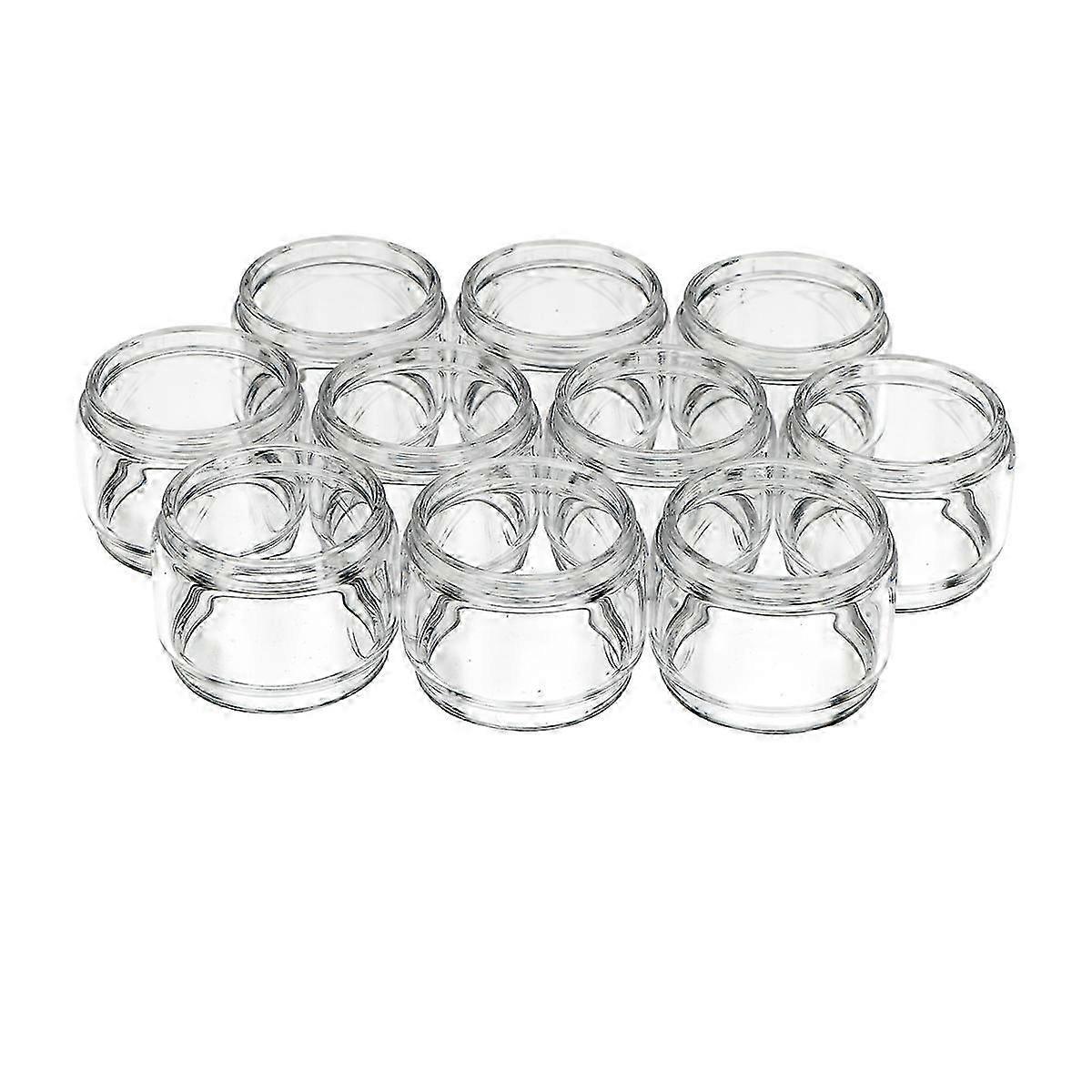 10db átlátszó buborékos üvegcsövek mini csészék Zeus Sub Ohm tartályjavító alkatrészek tartozék SZRH A-X