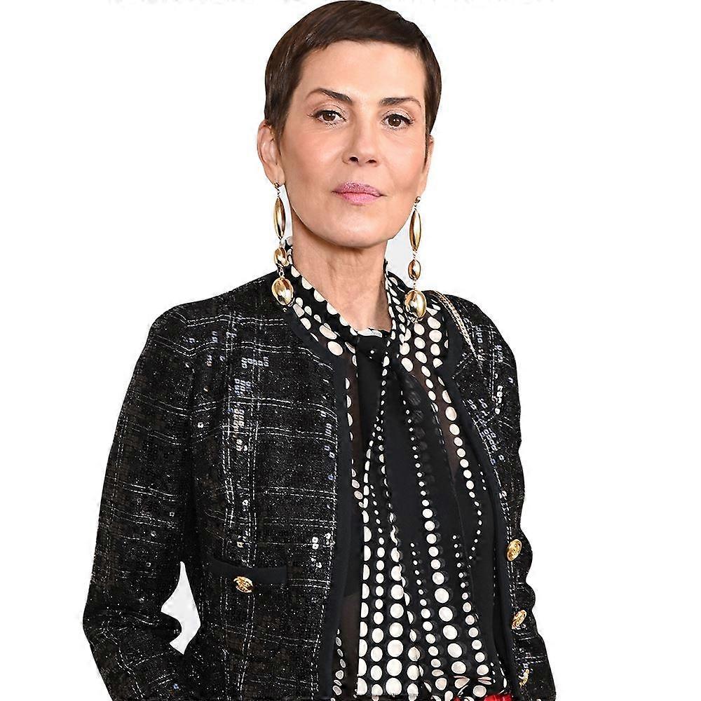 Cristina Cordula (Black Jacket) Half Body Buddy Cutout