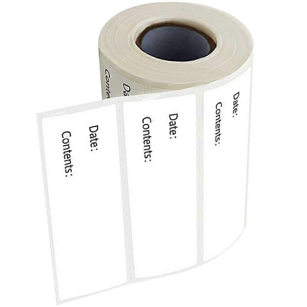 1 Roll of Portable Food Labels Household Bottle Labels Multi-function Label Stickers
