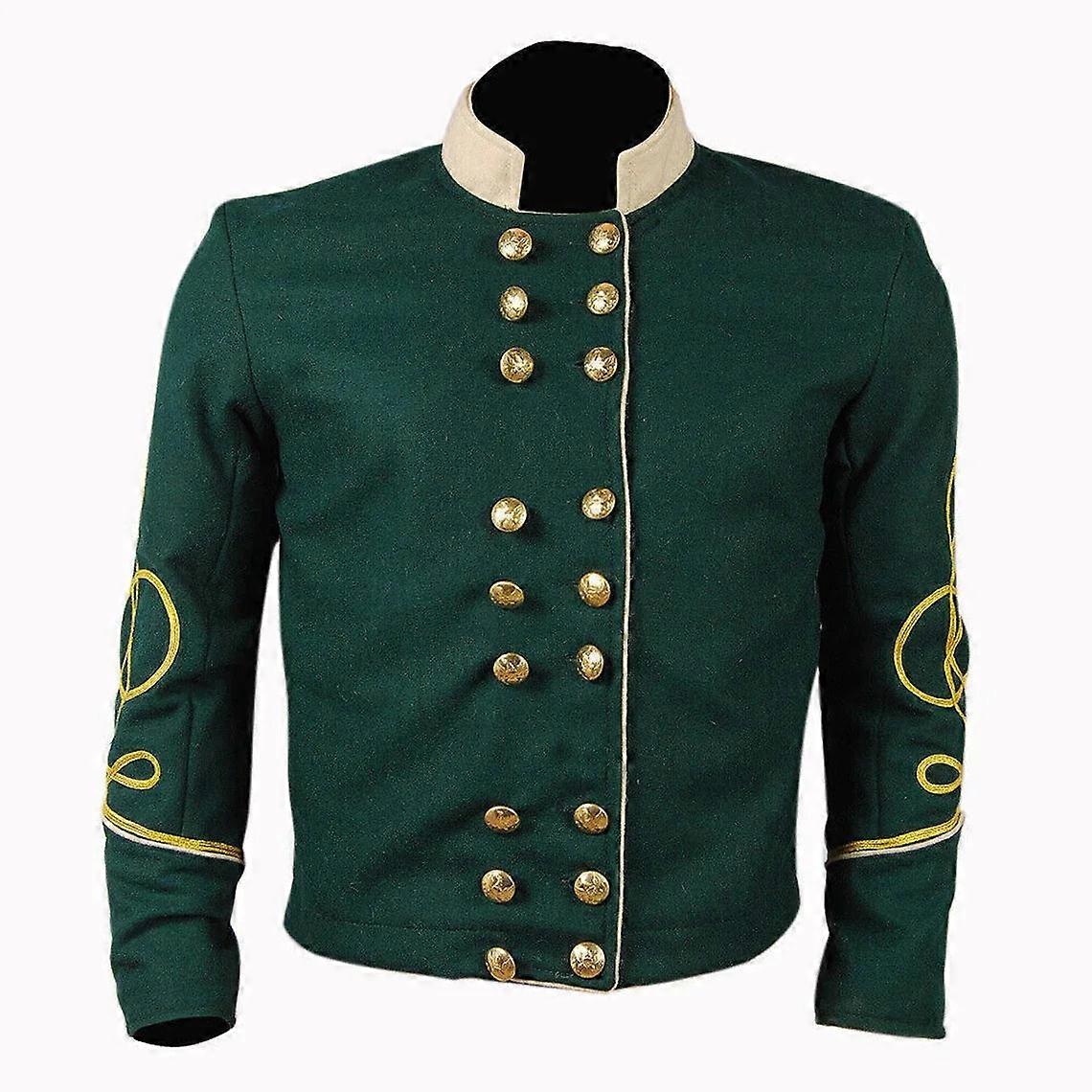 Civil War Union Berdans Sharpshooter Captains Shell Jacket-2 Braids