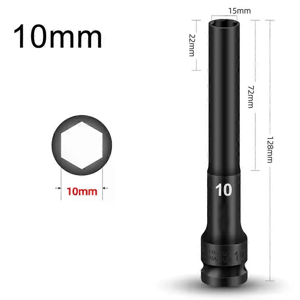 1/2 Drive Socket Wrench Hex Socket Head 8-24mm Adapter Spanner Converter For AC Electric Wrench Lithium Wrench Power Tool