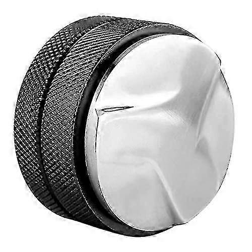 Coffee Damper Stainless Steel Smart Espresso Dispenser Tool Leveling Base 58mm With Three Non-slip Slanted Slopes(black)