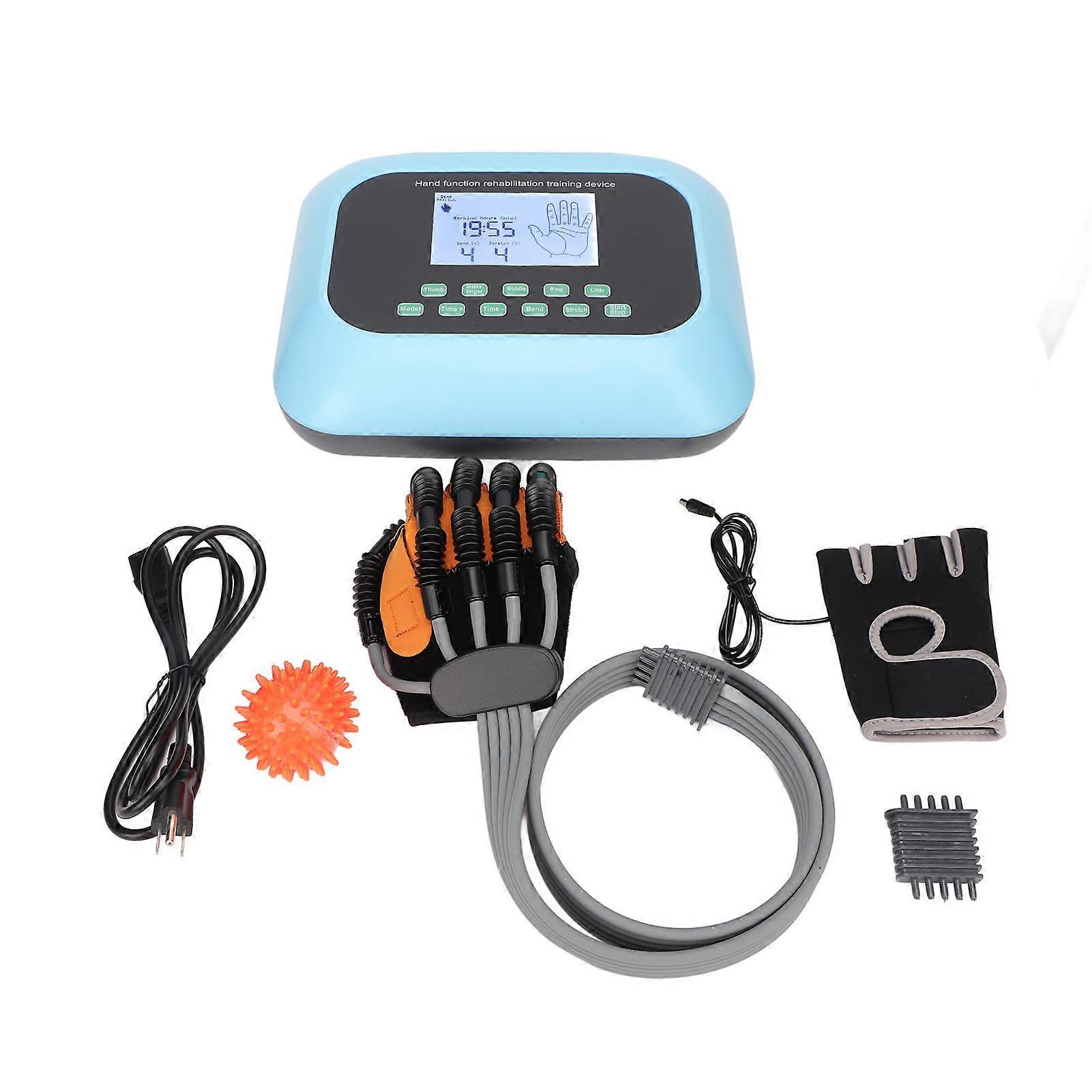 Hand Rehabilitation Robot 4 Modes Left Mirror Image Finger Training Device for Kids Right Hand  110‑240 V