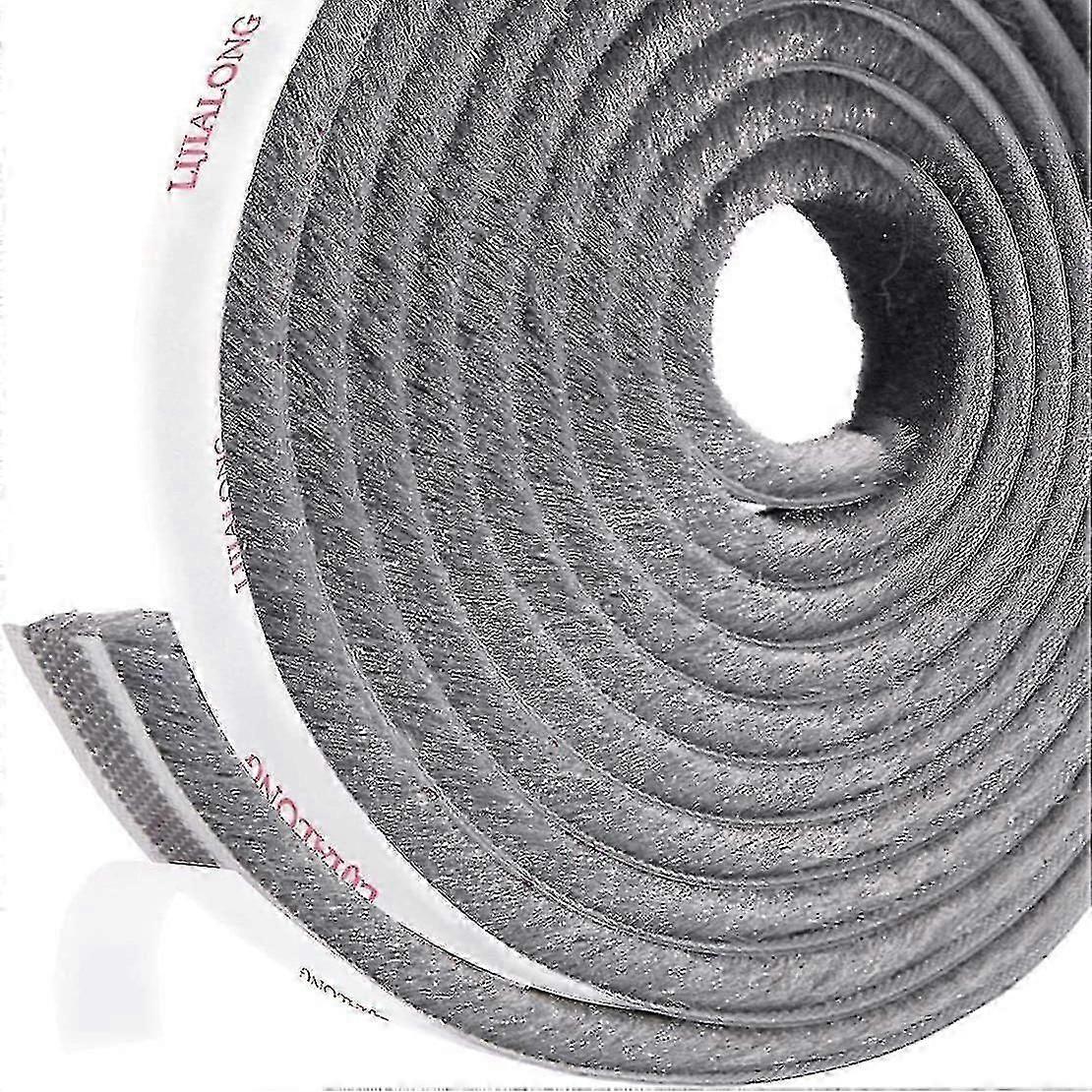 Adhesive Brush Weather Stripping Felt Door Brush Strip For Sliding Sash Door Window Wardrobe Seal