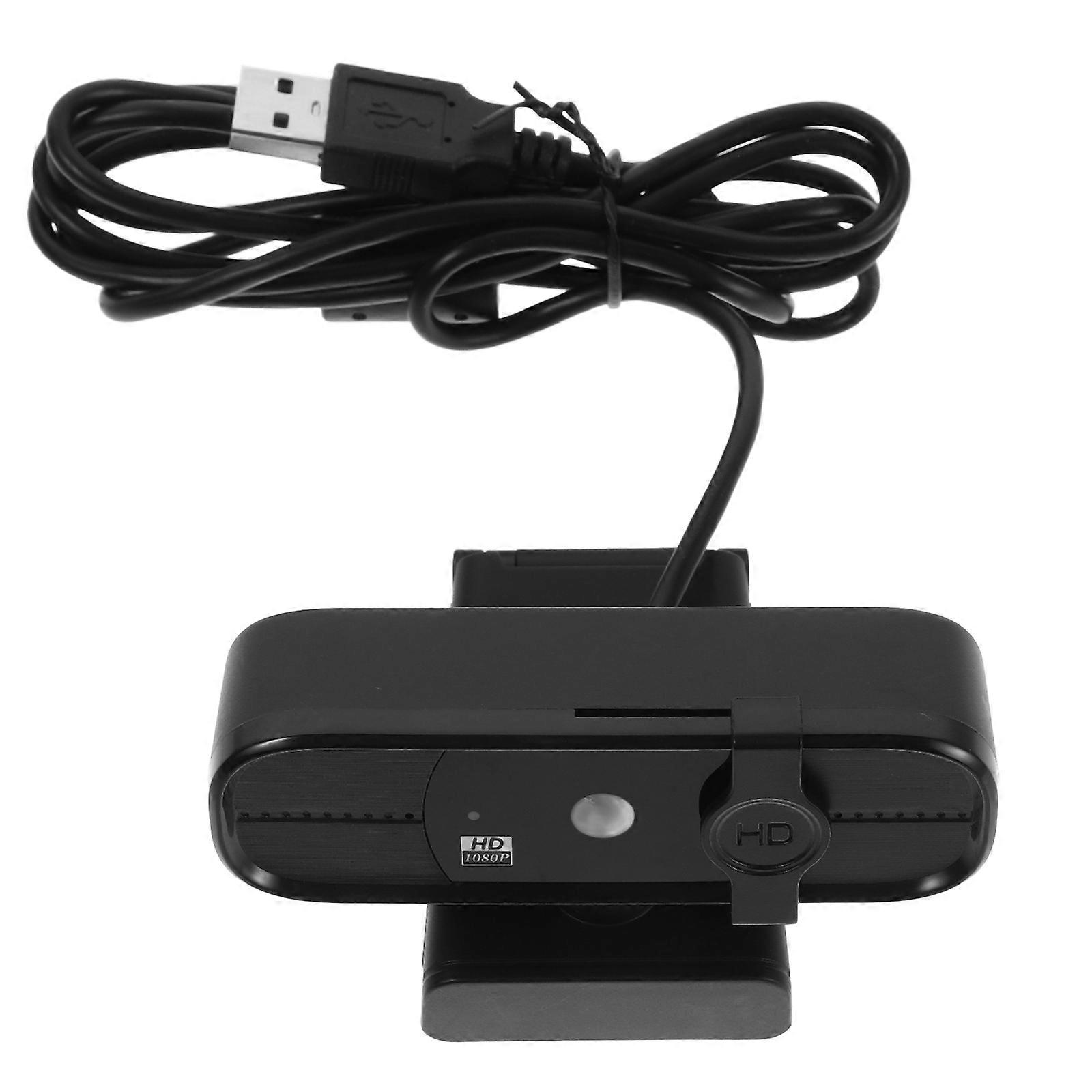 USB Webcam for PC with Microphone – HD Video Streaming Camera for Online Education, Video Conferencing, and Remote Work