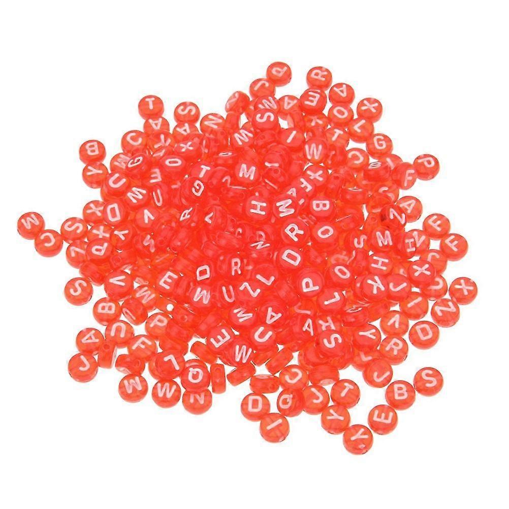 400pcs Acrylic Alphabet Beads for Kids Educational Toy for DIY Jewelry Making, Bracelets, Necklaces, Key Chains, Christmas Craft Activity