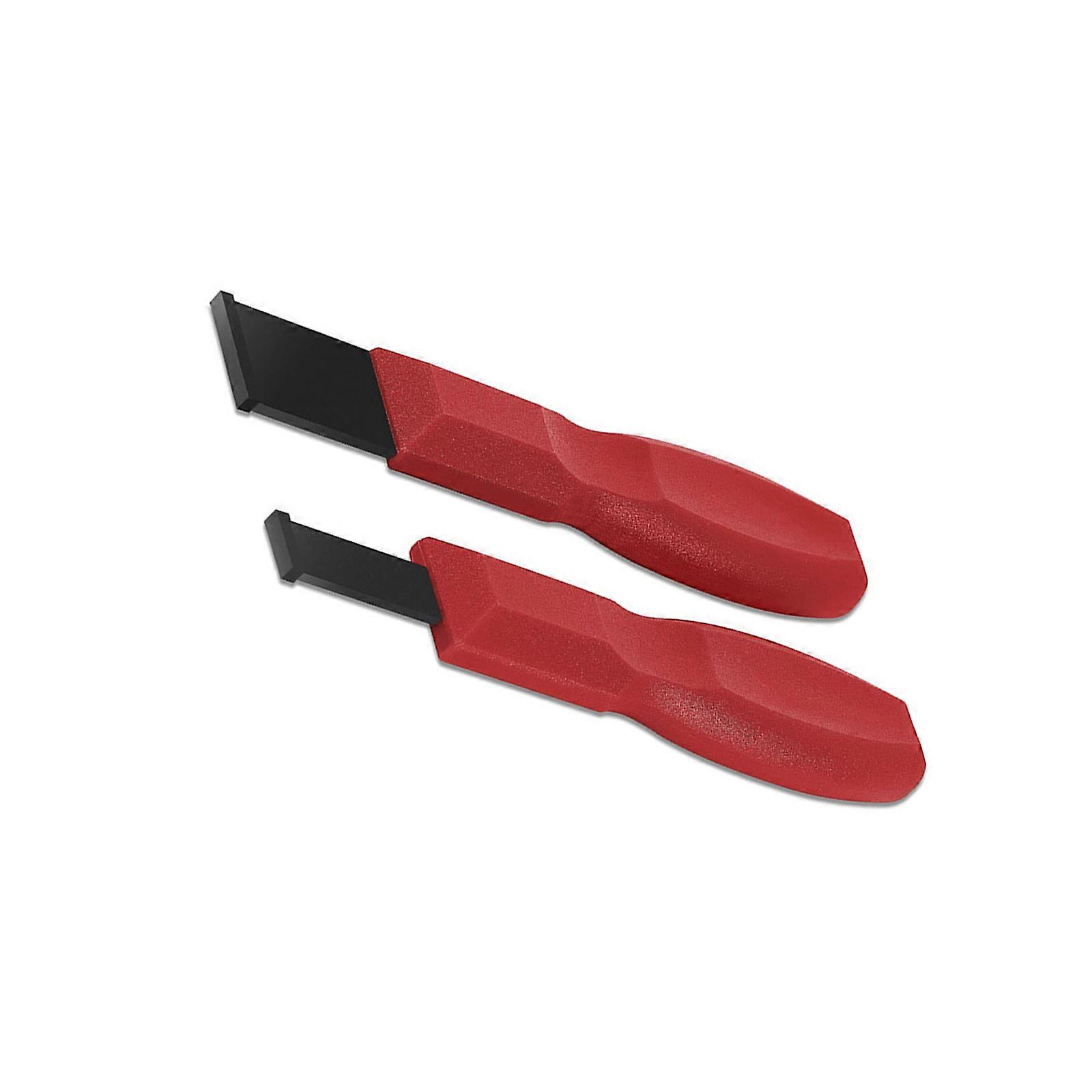 Accuracy Carbide Scrapers Set For Metal With Double 1-1/4" & 5/8" Cutter Industrial Adhesive Removal Tool Scrapers Tool Multicolor