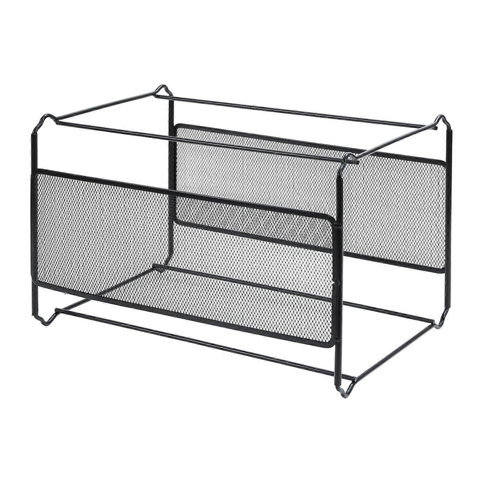 Hanging File Organizer,Desk File Folder Storage,Vertical Storage Basket Holder