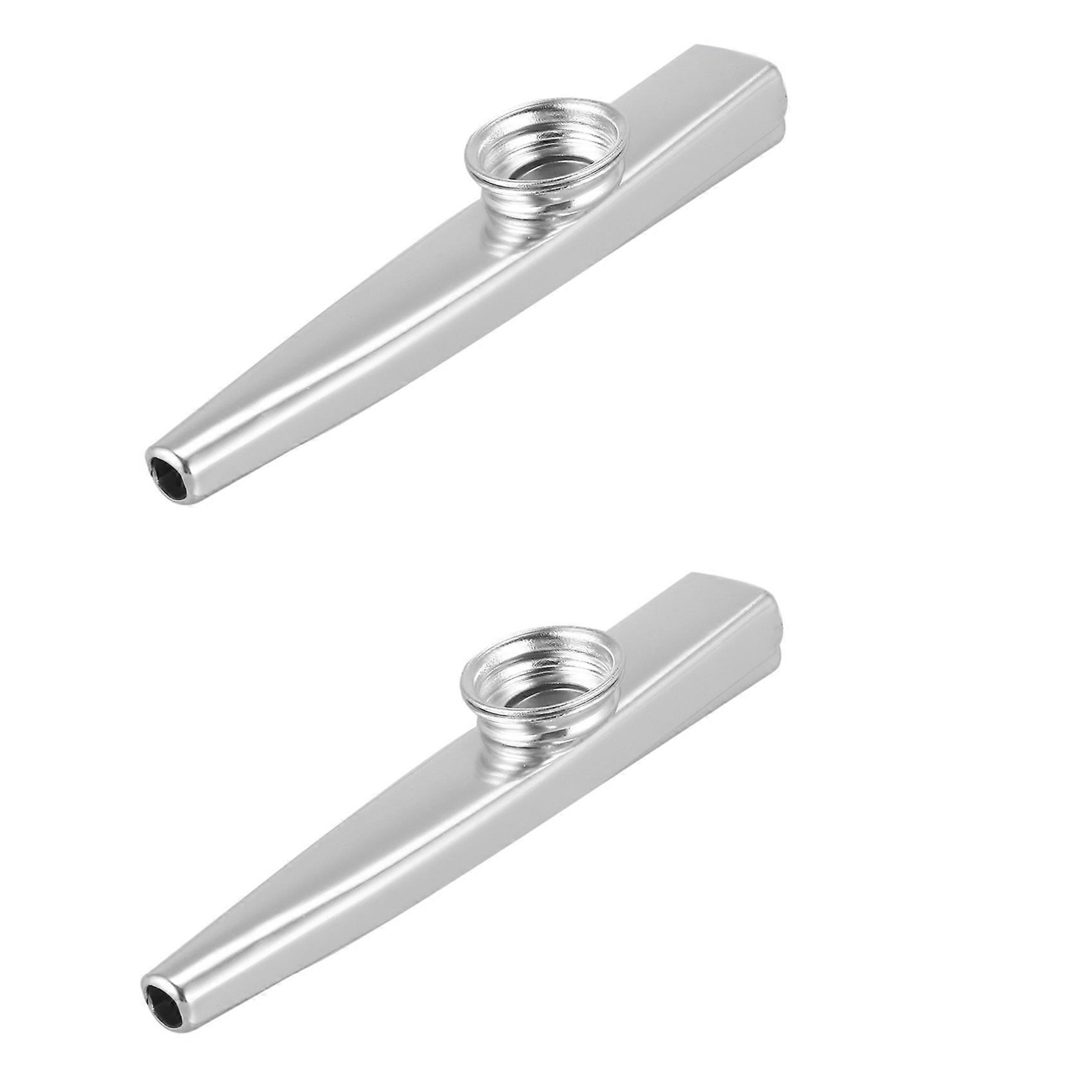 2X Silver Kazoo Aluminum Alloy