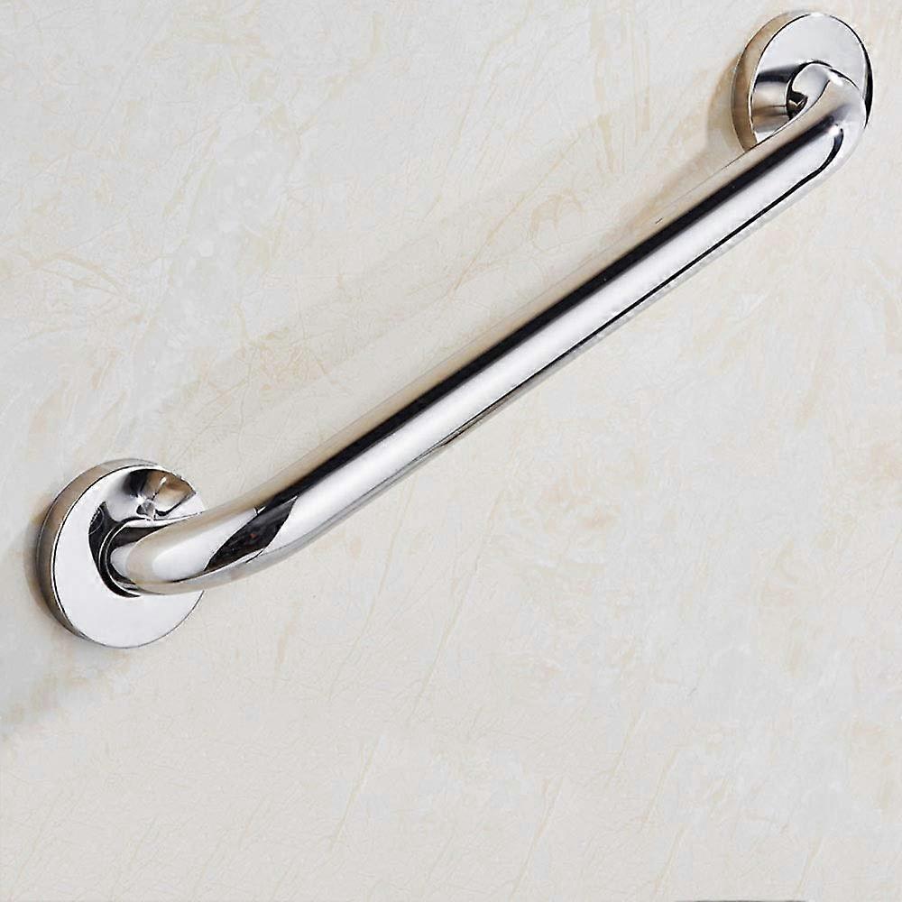 Wallmounted grab bar – Deluxe safety support pole for bathtubs, nonslip grip, 80 cm, mirror finish, bright