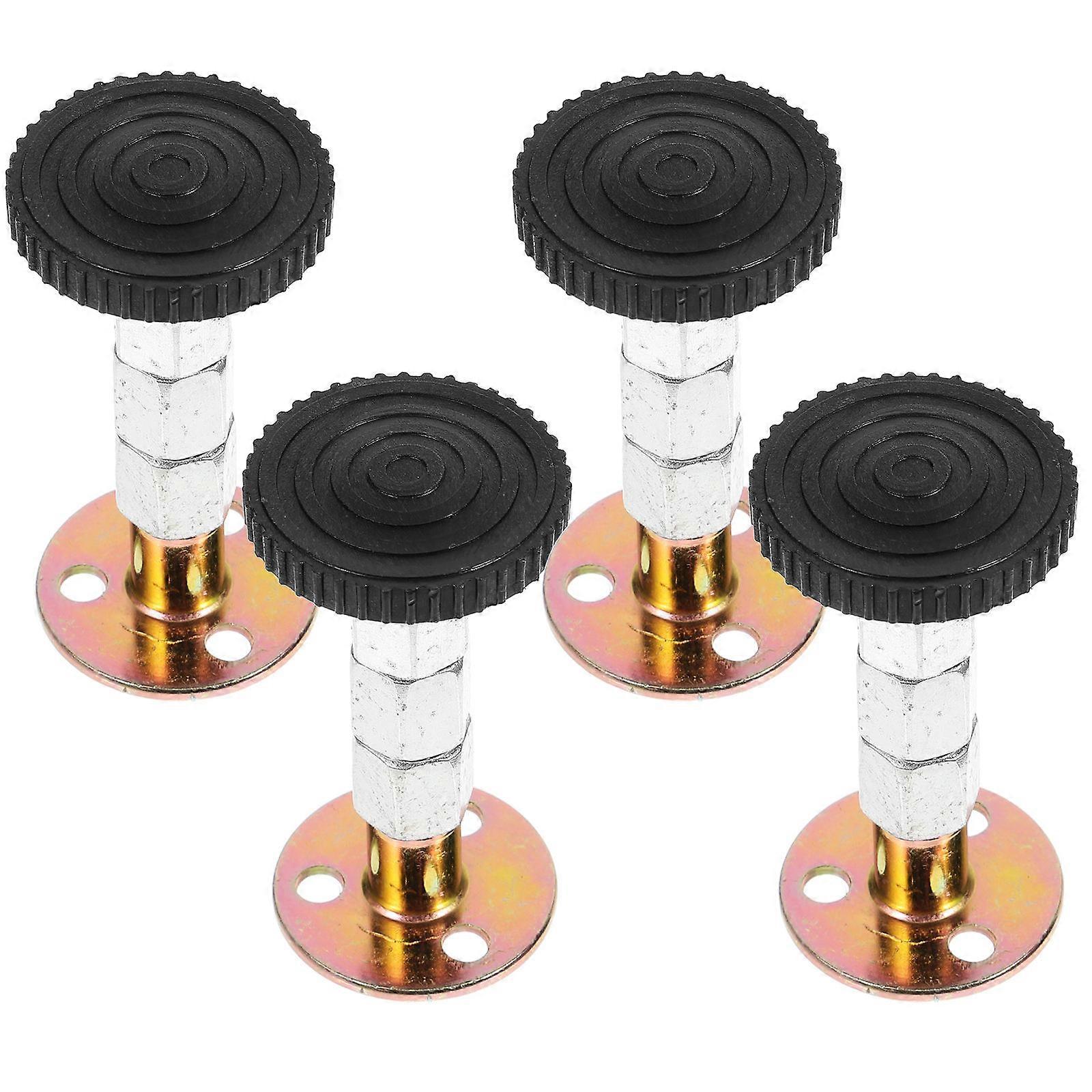 Threaded Headboard Stoppers Bed Frame Adapter for Headboard Bed Headboard Stable and .7x4cm 4Pcs