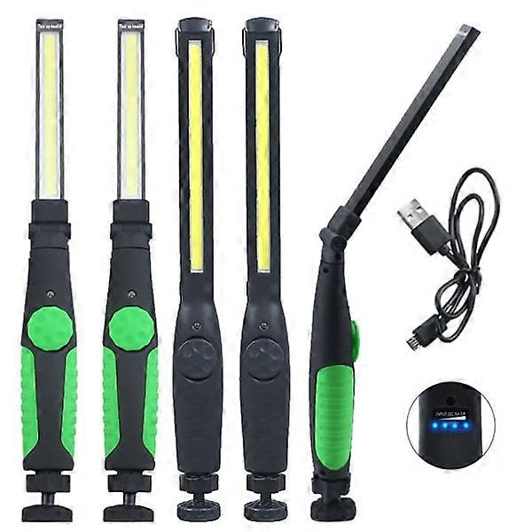 Professional COB LED emergency flashlight, rechargeable flashlight.