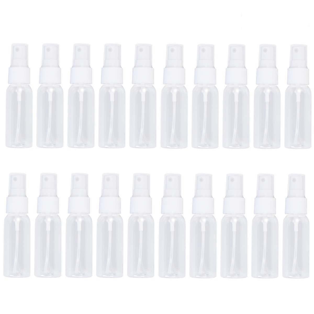 Portable Plastic Spray Bottle for Storage Use Transparent Safe NonToxic 30ML