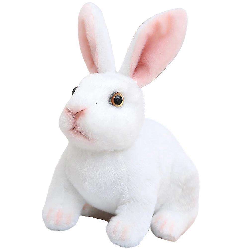 Kawaii Plushies Rabbit Shape Soft Plush Toy Comfort Companion Bedroom Decoration 1 Set