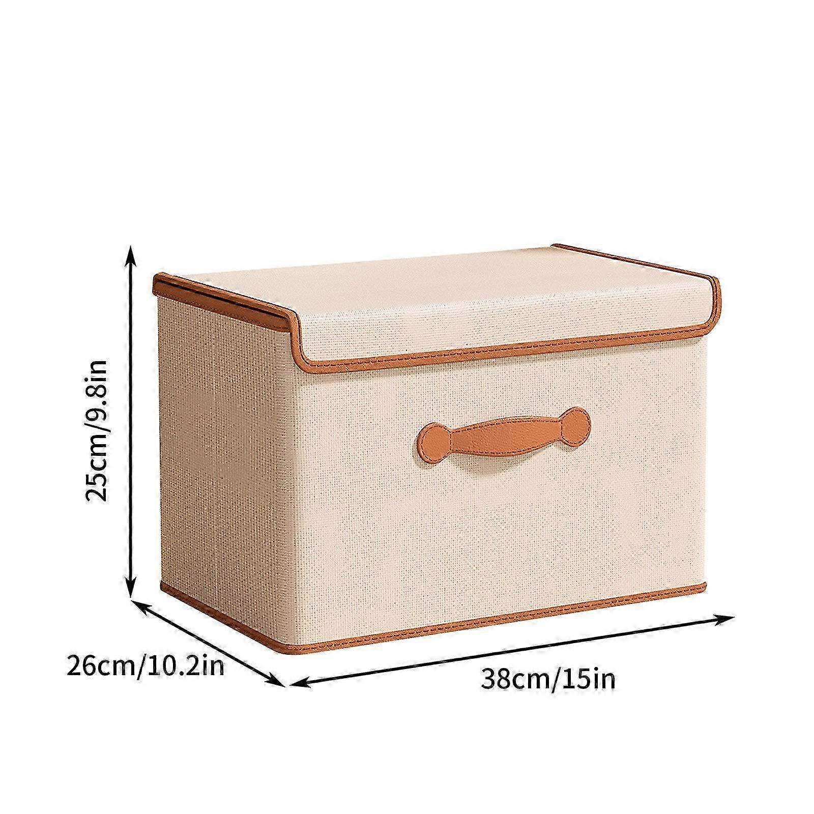 Foldable Non-Woven Storage Box - Versatile Clothing Organizer Bag for Wardrobe, Closet & Home Storage Solutions