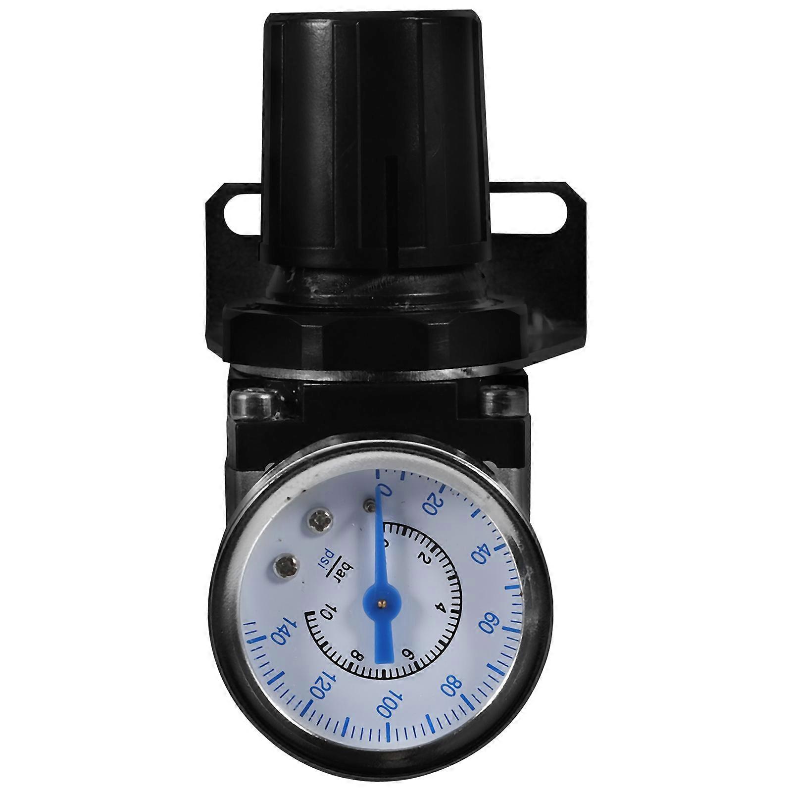 Pressure Control Device With Gauge For Pneumatic Systems Assorted Color 1Pack