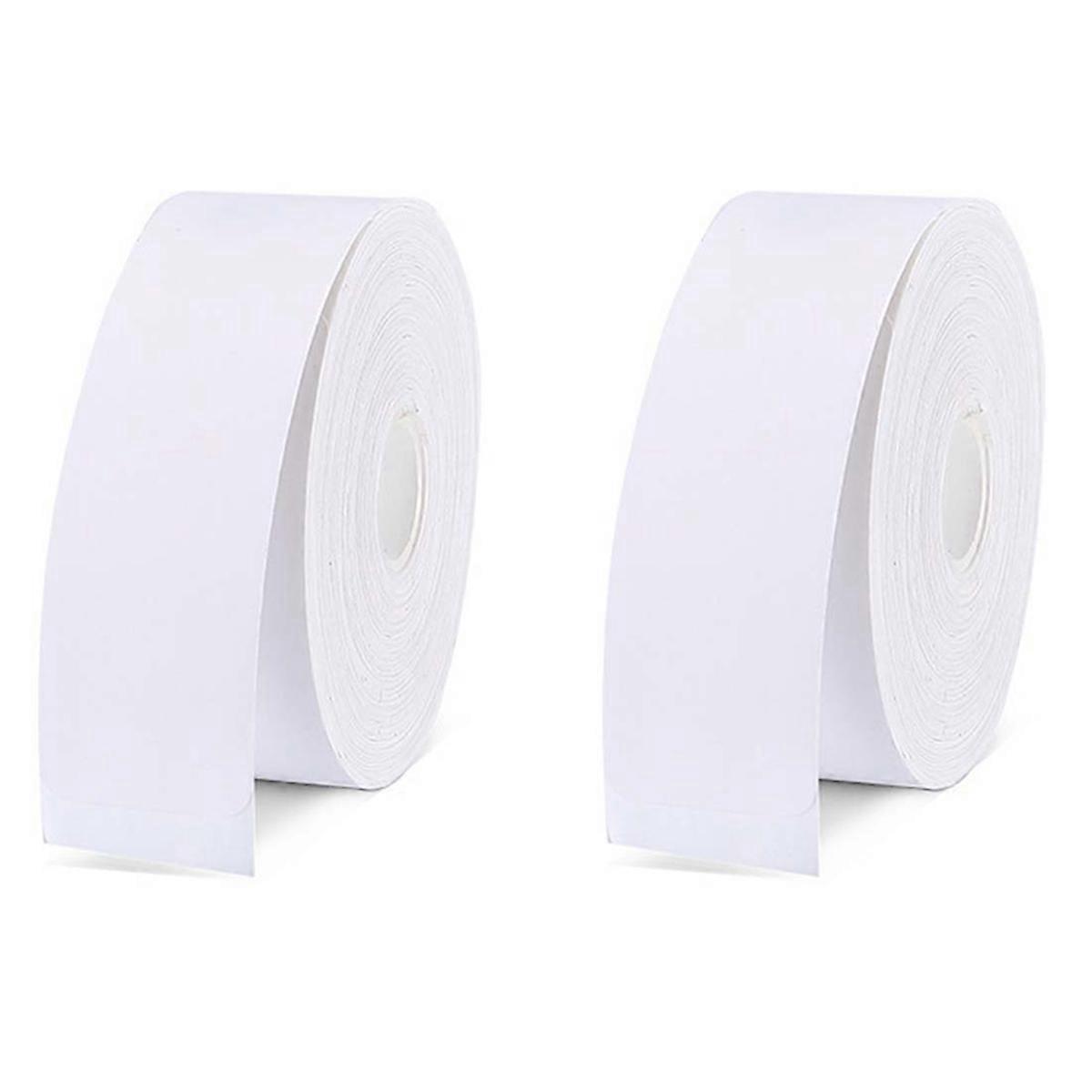 D101 D11 D110 White Label Printing Paper Name Sticker Adhesive Book Stationery Labeling Machine Lab