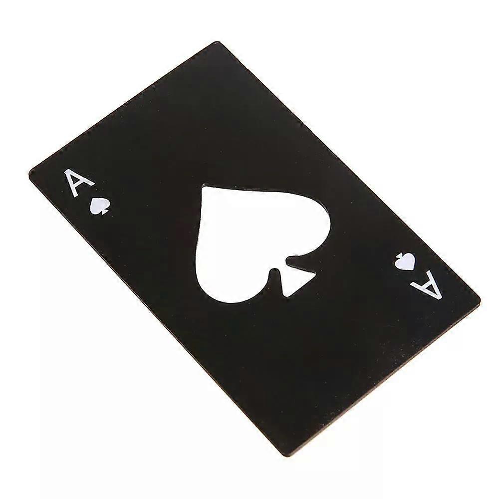 Pocker Card Beer Opener Tool Pocket Card Opener Spade A Credit Wallet Universal Edc Beer Bottle Gadget Multi Kit Multitool