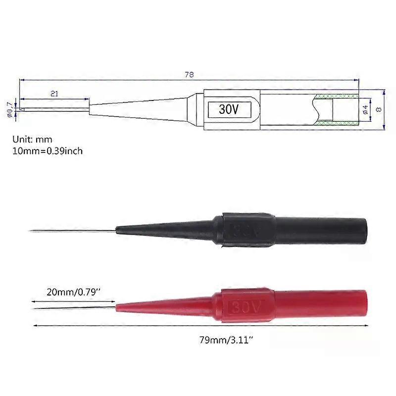 Automotive Circuit Tester Multifunctional Power Circuits Probe Kit Automatic Electrical System Automotive Tools Digital Voltage Test M89B